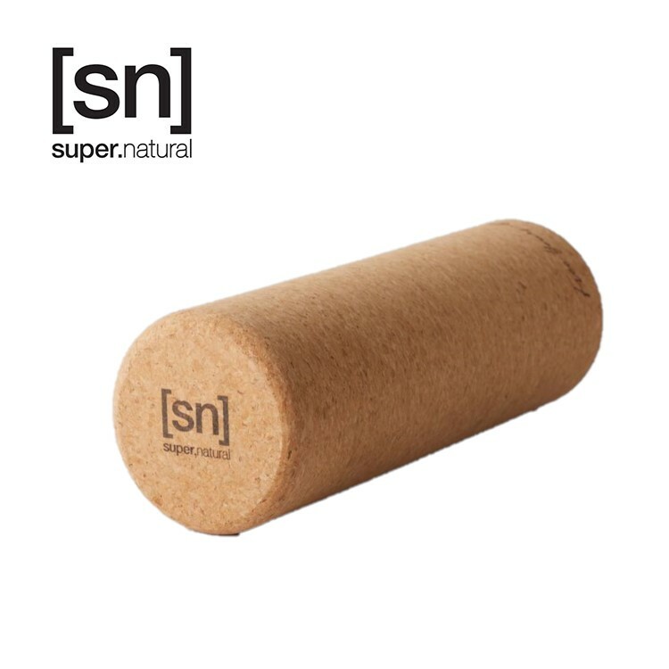  super.natural(エスエヌ スーパーナチュラル) ユニセックス(メンズ レディース) SN CORK STRETCH ROLLER コルク素材ストレッチローラー 10cm SNGJ10012 天然素材 ヨガ ピラティス フィットネス アウトドア