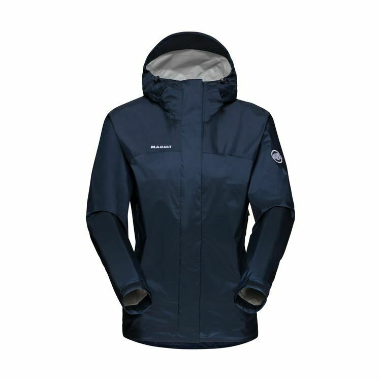 22春夏 MAMMUT マムート レディース Microlayer 2.0 HS Hooded Jacket AF Women 1010-28661 防水 ジャケット ハードシェル マウンテンパーカー フード付き アウトドア 登山 キャンプ