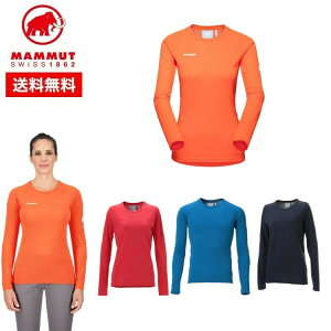 【エントリーでポイント5倍！7月1日9:59まで】22春夏 MAMMUT マムート レディース Aegility Longsleeve AF Women 1016-00790 長袖 Tシャツ 登山 アウトドア