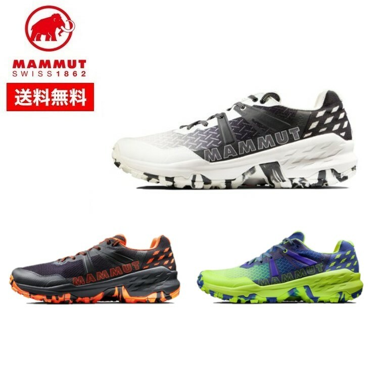 【20日限定抽選で100%Pバック】24春夏 MAMMUT マムート メンズ Sertig II Low Men 3030-04300 ロウカット トレイルランニングシューズ 登山靴 アウトドア