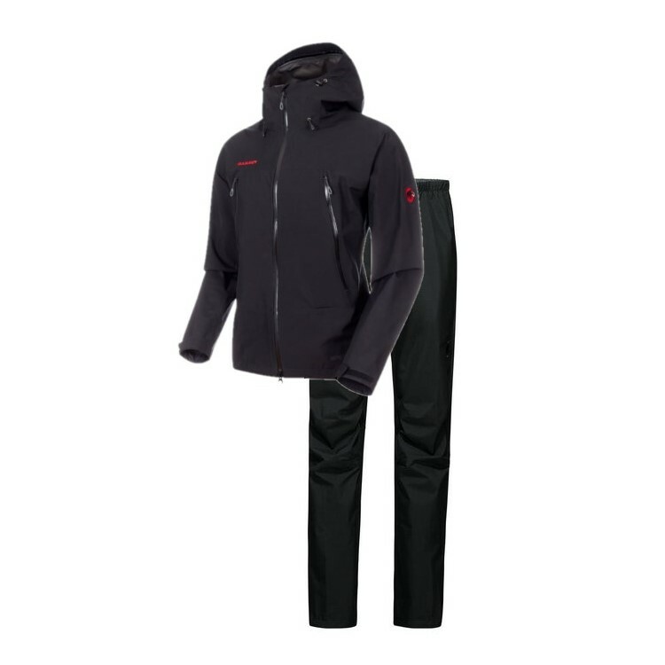 【P最大14倍&クーポン最大500円】22春夏 MAMMUT マムート メンズ レインスーツ CLIMATE Rain Suit AF Men 1010-26551 ゴアテックス 防水 アウトドア 登山 上下セット 雨具 カッパ レイン ジャケット パンツ キャンプ 富士登山