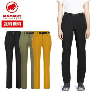 23秋冬 MAMMUT マムート レディース Utility SO Pants AF Women 1021-01010 撥水 ストレッチ ロングパンツ 登山 トレッキング キャンプ アウトドア