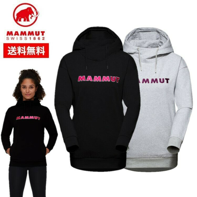 22秋冬 MAMMUT マムート レディース Mammut ML Hoody Women Logo 1014-04400 パーカー フード付き スウェット