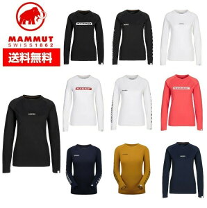 【エントリーでP5倍】最終クリアランス MAMMUT マムート レディース QD Logo Print Longsleeve T-shirts AF Women 1016-01040 アウトドア 長袖 カットソー Tシャツ キャンプ 登山