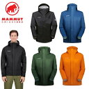 【25日限定抽選で100%Pバック+エントリーで5倍】24春夏 MAMMUT マムート メンズ Microlayer 2.0 HS Hooded Jacket AF Men 1010-28651 アウトドア 登山 キャンプ 防水 ハードシェル ジャケット マウンテンパーカー フード付き