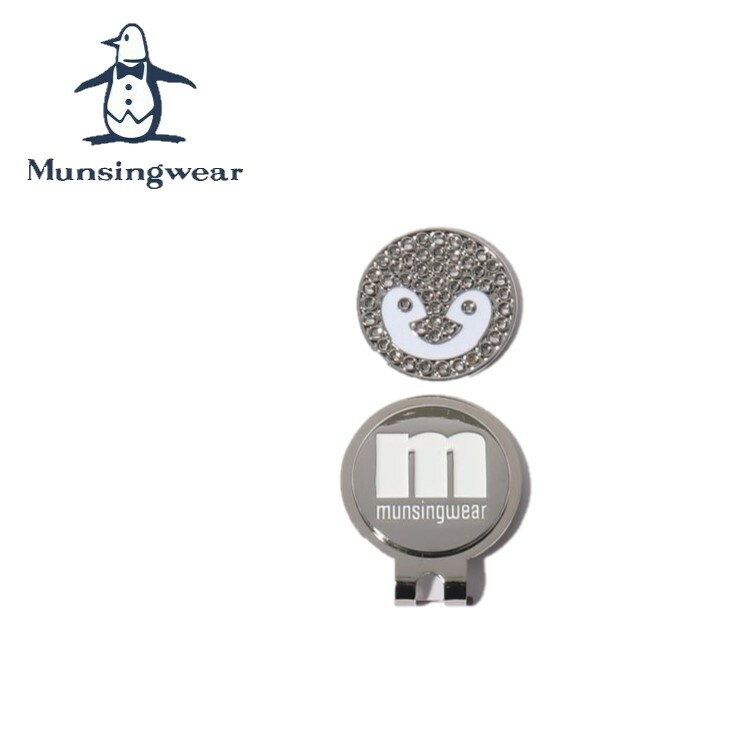 Munsingwear マンシングウェア レディース ラインストーンマーカー MQCVJX50 ゴルフ アクセサリー コンペ景品 ギフト プレゼント