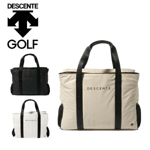 【7/15限定★抽選で2人に1人最大100%ポイントバック！要エントリー】DESCENTE GOLF デサント ゴルフ ユニセックス(メンズ レディース) ボストンバッグ DQBVJA00 大容量 合皮 シューズポケット トートバッグ ギフト プレゼント【お宝】