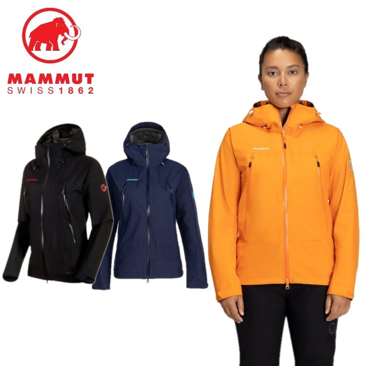 23秋冬 MAMMUT マムート レディース レインスーツ CLIMATE Rain -Suits Women 1010-26561 ゴアテックス アウトドア 登山 上下セット 雨具 カッパ 防水 レイン ジャケット パンツ ウィメンズ 女性 フェス 富士【お宝】