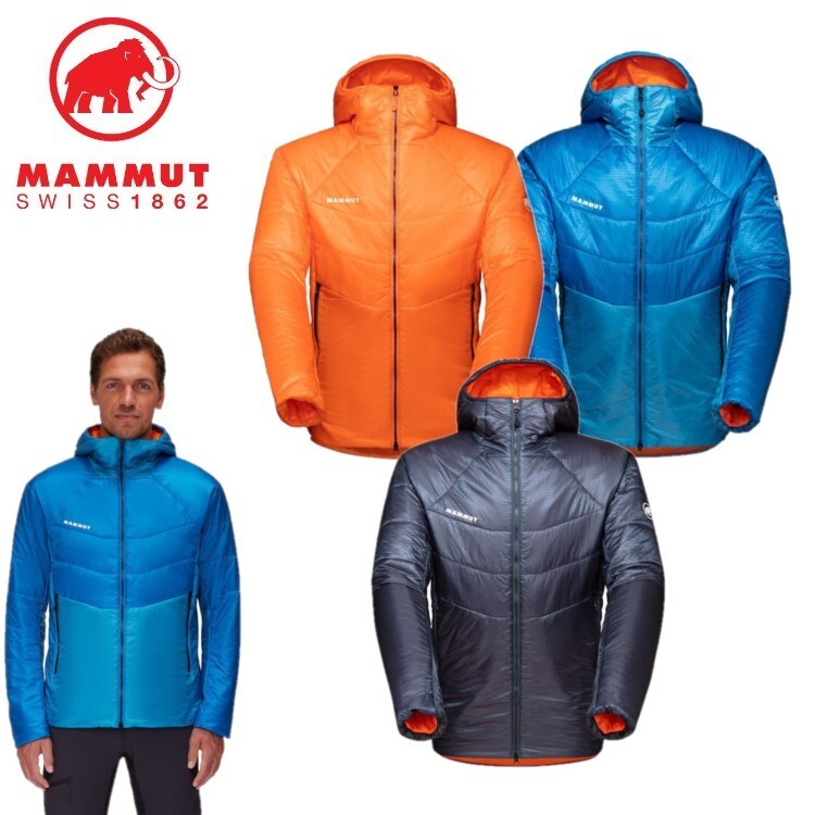 【23日20:00～マラソンエントリーでP5倍】24春夏 MAMMUT マムート メンズ Eigerjoch Light IN Hooded Jacket Men 1013-02350 中綿 防寒 ジャケット