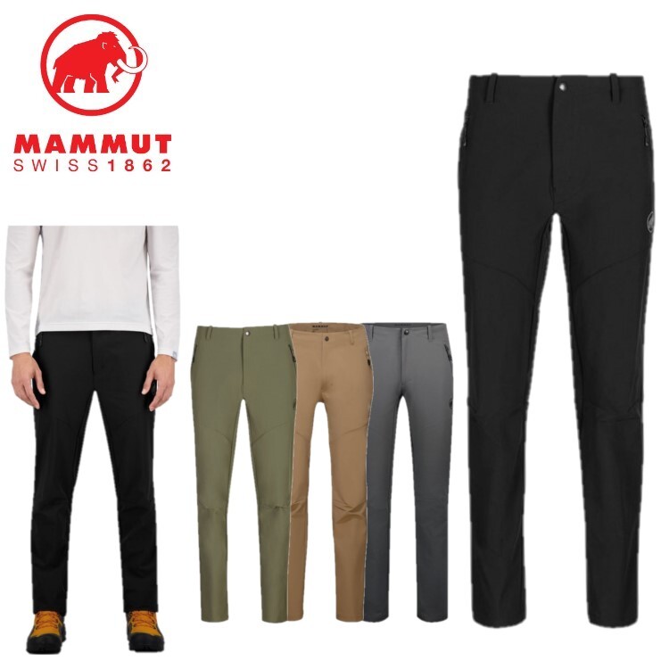 【5日と10日は抽選でP100％バック＆P10倍】24春夏 MAMMUT マムート メンズ Trekkers 3.0 SO Pants AF Men 1021-00800 アウトドア トレッキングパンツ ストレッチ 登山 キャンプ