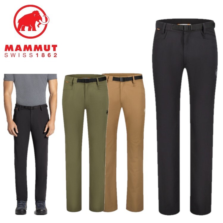 【1日ポイント7倍】24春夏 MAMMUT マムート メンズ Utility SO Pants AF Men 1021-01090 撥水 ストレッチ ロングパンツ 登山 トレッキング キャンプ アウトドア