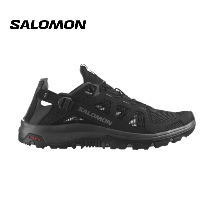 【15日限定P10倍+抽選で100%Pバック】24春夏 Salomon サロモン メンズ TECHAMPHIBIAN 5 L47115100 アウトドア キャンプ 靴 ウォーターシューズ 水陸両用 サロモンスニーカー