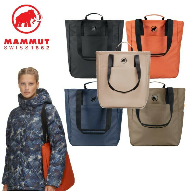 24春夏 MAMMUT マムート Seon Tote Bag 0001 black 2810-00230 トートバッグ