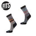 【5日限定抽選でPバック】FITS フィッツ ユニセックス(メンズ レディース) ライトハイカークルー (中厚手) F1061 靴下 ソックス アウトドア 登山...