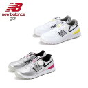 24春夏 New balance Golf ニューバランス ゴルフ レディース WGBS574 スパイクレスシューズ WGBS574 BOA 通気性 日本人向け ゴルフシューズ 2E