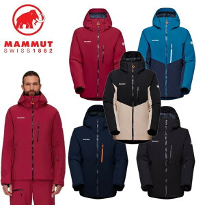 【20日エントリーでP8倍】23秋冬 MAMMT マムート メンズ Stoney HS Thermo Jacket Men 1010-28170 ジャケット 防水 2レイヤー ハードシェル パーカー フード付き バックカントリー スキー スノーボード【お宝】