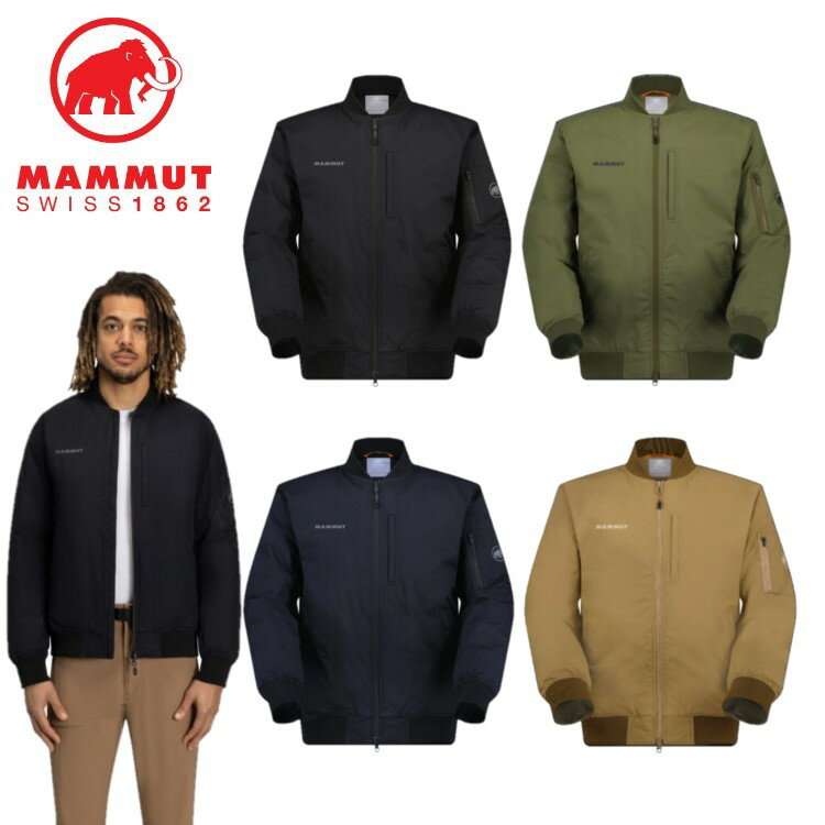 23秋冬 MAMMT マムート メンズ Floeberg IN Bomber Jacket AF Men 1013-03020 ダウンジャケット フライトジャケット MA-1 ストレッチ