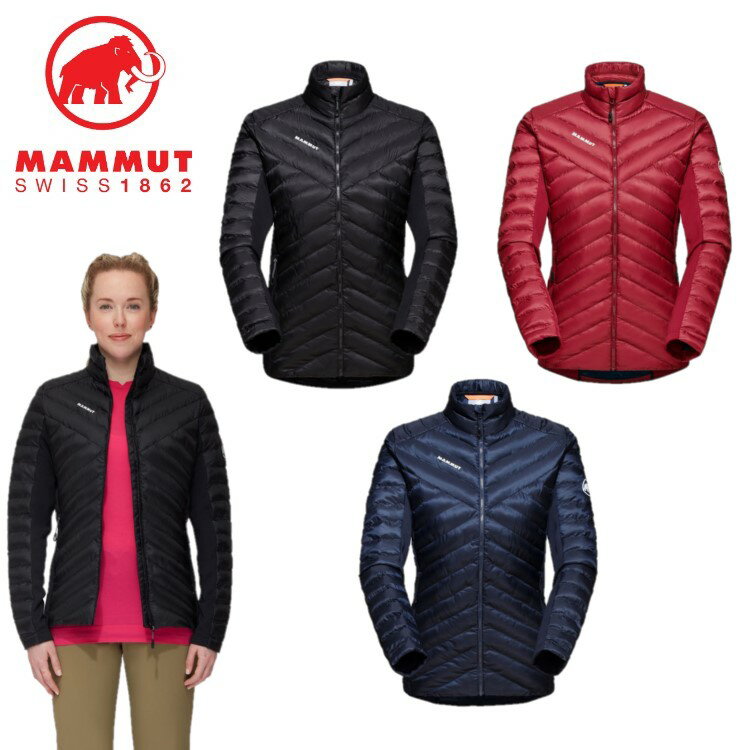 【30日エントリーでP8倍】処分セール MAMMUT マムート レディース Albula IN Hybrid Jacket Women 1013-02011 ダウンジャケット 冬期登山 バックカントリー アウトドア 撥水 インナーダウン