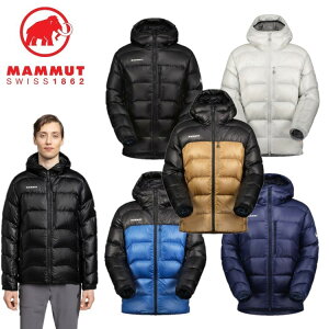 【12月限定エントリーでP7倍】23秋冬 MAMMUT マムート メンズ Gravity IN Hooded Jacket AF Men 1013-02630 撥水 ダウンジャケット アウトドア 登山 キャンプ 軽量 パーカー フード付き