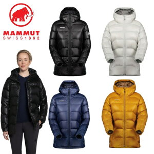 【1日エントリーでP7倍！ワンダフルデー＋2倍】23秋冬 MAMMUT マムート レディース Gravity IN Hooded Jacket AF Women 1013-02640 撥水 ダウンジャケット アウトドア 登山 キャンプ 軽量 パーカー フード付き