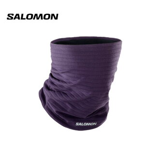 23秋冬 SALOMON サロモン ユニセックス(メンズ レディース) WINTER TRAINING LC2122400 ネックウォーマー マスク 軽量 保温性 快適性 フリースライナー 通気性