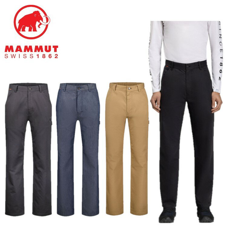 マムート アウトドア パンツ メンズ 24春夏 MAMMUT マムート メンズ Climbing Painter Pants AF Men 1022-02130 ペインターパンツ クライミングパンツ ジーンズ デニム アウトドア キャンプ