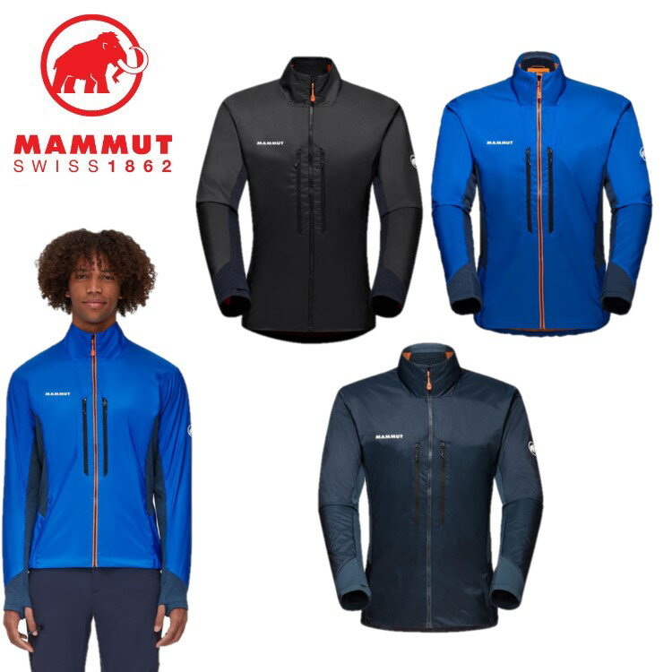 【20日限定抽選で100 Pバック】MAMMUT マムート メンズ Eigerjoch IN Hybrid Jacket AF Men 1013-03050 防寒 フルジップ サーマルジャケット バックカントリー 冬期登山 ストレッチ フリース スキー