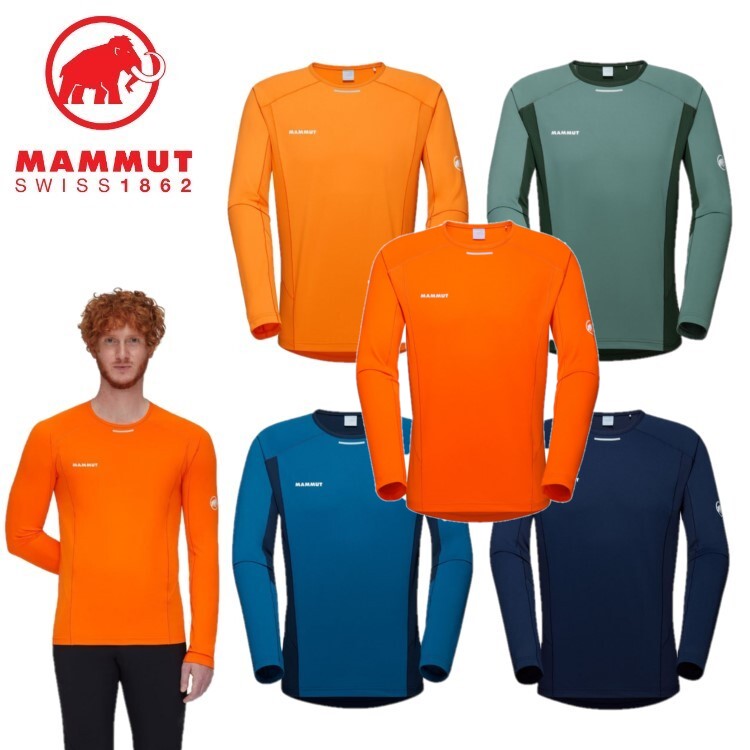 【20日限定抽選で100%Pバック】24春夏 MAMMUT マムート メンズ Aenergy FL Longsleeve AF Men 1016-013..