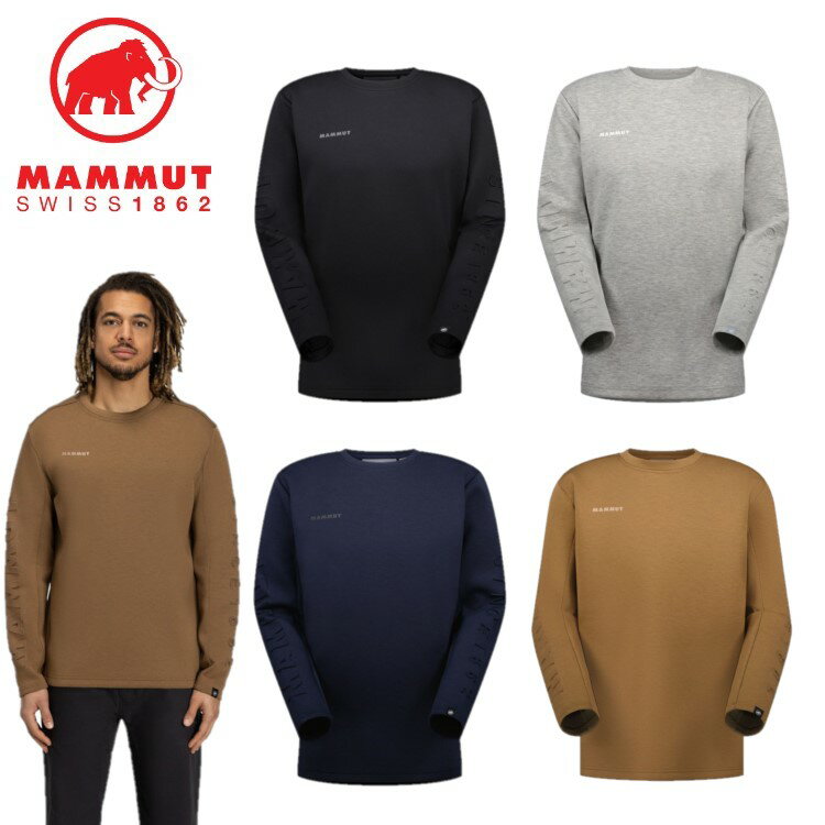 【20日限定抽選で100%Pバック】24春夏 MAMMUT マムート メンズ レディース ユニセックス Dyno 2.0 ML Crew Neck AF 1014-04970 トレーナー フリース クルーネック トップス 登山 キャンプ アウ…