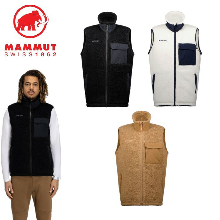 【23日20:00～マラソンエントリーでP5倍】24春夏 MAMMUT マムート メンズ レディース (ユニセックス) Miracle ML Vest AF 1014-05350 フリース ベスト アウトドア 登山 キャンプ