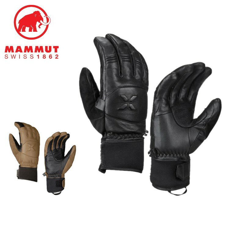 グローブス　手袋（メンズ） 24春夏 MAMMUT マムート メンズ レディース (ユニセックス) Eiger Free Glove 1190-00490 防水 防寒 手袋 グローブ スノーボード スキー 冬期登山 バックカントリー