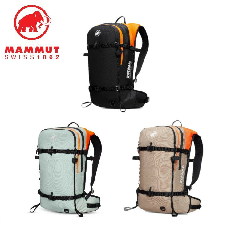 24春夏 MAMMUT マムート メンズ レディース (ユニセックス) Free 22 Removable Airbag 3.0 2610-02051 エアバッグ 雪崩 アバランチ バックパック バックカントリー スキー スノーボード 雪山