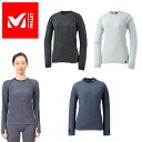 【15日抽選で100%Pバック & 全品P7倍】MILLET ミレー レディース 【ウィメンズ】ワッフル ウール クルー MIV01915 防寒 ベースレイヤー メリノウール アウトドア 登山 キャンプ【お宝】