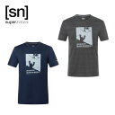 sn super.natural エスエヌ スーパーナチュラル メンズ イエティ Tシャツ YETI SNMP01129 半袖 ストレッチ 抗菌 防臭 通気性 ヨガ フィットネス スポーツ 普段着【お宝】