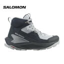 24春夏 SALOMON サロモン レディース エリクサー ELIXIR MID GTX W L47296800 防水 ゴアテックス ミッドカット ミドルカット 靴 シューズ スニーカー アウトドア キャンプ 登山 サロモンスニーカー