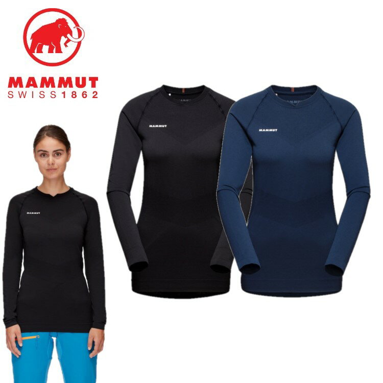 【※メーカー画像を使用しておりますが稀に仕様変更があることがございます】 23秋冬 MAMMUT マムート レディース Trift Longsleeve Women 1016-01080 長袖 ラグラン シャツ ★送料無料★ 通気性と温度調...