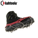 【マラソン期間中エントリーでP5倍】Kahtoola カトゥーラ MICROspikes マイクロスパイクス Red Mサイズ 68821 クランポン 軽アイゼン 雪山 冬季登山 スノーシュー