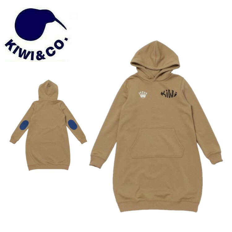 【20日限定抽選で100%Pバック】KIWI&CO. キウイ レディース Lady's Stretch Sweat OP KIWI5OP01L233 パーカー ワンピース 長袖 スウェット 日本製【お宝】