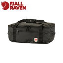 24春夏 FJALL RAVEN フェールラーベン メンズ レディース (ユニセックス) High Coast Duffel 36 550(Black) 23200254 ダッフルバッグ バックパック リュックサック バッグ ザック アウトドア キャンプ 中型