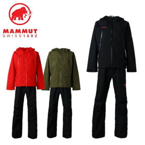 【15日限定抽選で100%Pバック+マラソン期間5倍】24春夏 MAMMUT マムート メンズ CLIMATE Rain -Suit AF Men 1010-26552 長袖 防水 レインスーツ ゴアテックス 上下セット 登山 アウトドア キャンプ レインウェア レインウエア