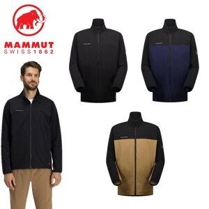 24春夏 MAMMUT マムート メンズ Comfort Jacket AF Men 1011-02410 長袖 フルジップ ジャケット ストレッチ アウトドア 登山 キャンプ