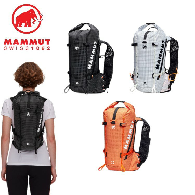 【20日限定抽選で100%Pバック】24春夏 MAMMUT マムート メンズ レディース (ユニセックス) Trion 15 2520-00981 デイパック リュックサック バックパック トレイルランニング トレラン アウトドア 登山 キャンプ