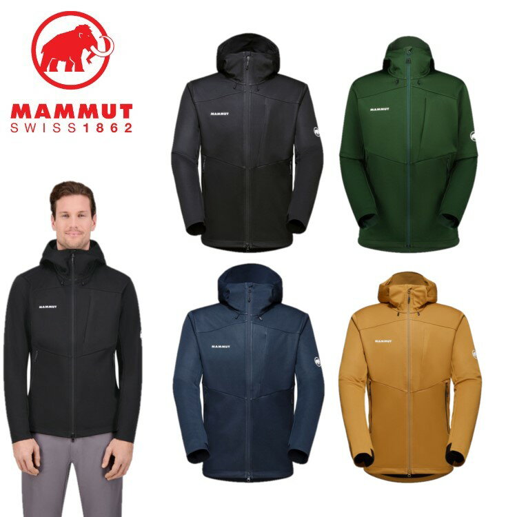 【20日限定抽選で100%Pバック】24春夏 MAMMUT マムート メンズ Ultimate VII SO Hooded Jacket AF Men ..