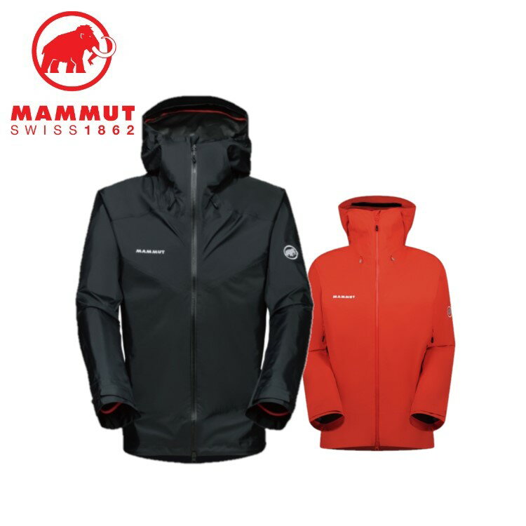 【10日限定エントリーでP10倍】24春夏 MAMMUT マムート メンズ Crater Light HS Hooded Jacket AF Men 1010-29551 ゴアテックス Gore-Tex ゴアテックス パーカー フード付き 登山 アウトドア キャンプ レイン