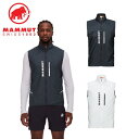 24春夏 MAMMUT マムート メンズ Aenergy TR WB Hybrid Vest Men 1012-00611 ベスト ウインドブレーカー 登山 アウトドア キャンプ トレイルランニング トレラン ファストハイク