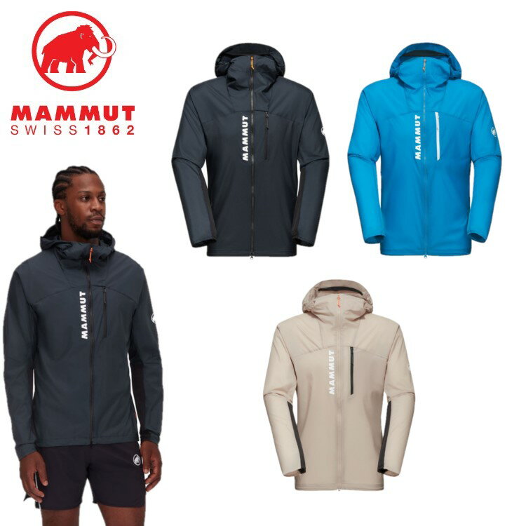 24春夏 MAMMUT マムート メンズ Aenergy WB Hooded Jacket AF Men 1012-00700 パッカブル ウインドブレーカー パーカー 登山 ジャケット アウトドア キャンプ フード付き ★送料無料★ 商品詳細耐久性と通気性に優れた快適な着心地で,ハイキングやスキーツアー,ビレイ作業まで,あらゆるシーンで活躍する機能的なウインドブレーカー。ヘルメット対応フード,丈夫なストレッチ素材の前腕,2ウェイジッパーに加え,ジャケットを着用しないときはスタッフバッグとして使用できる胸ポケットなど,実用性と軽さを追求した無駄のないデザインが魅力です。・縫製パターン: Athletic Fit・重量: 136 g特徴・SellingPointApparel2628・開閉がスムーズなYKK Vislon（R）フロントジッパー・ジッパー式胸ポケット・胸ポケットに詰められる・前腕の内側に配置した伸縮性に優れたダブル素材により最適なフィット感・伸縮カフ・片手で調節でき,内側に収納できるドローコード付きのヘム素材&amp;テクノロジー・Denier (main material): 15Dx15DSustainability・リサイクル・bluesign（R） PRODUCT・PFCフリー耐久撥水(DWR)加工・Fair Wear 2