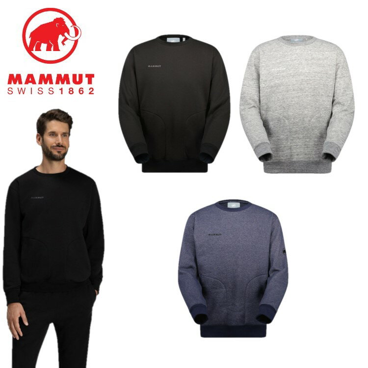 10ꥨȥ꡼P10ܡ24ղ MAMMUT ޥࡼ  ǥ (˥å) Mammut Essential ML Crew Neck AF 1014-05560 Ĺµ ȥåץ å ȥ졼ʡ ȥɥ   ݡ