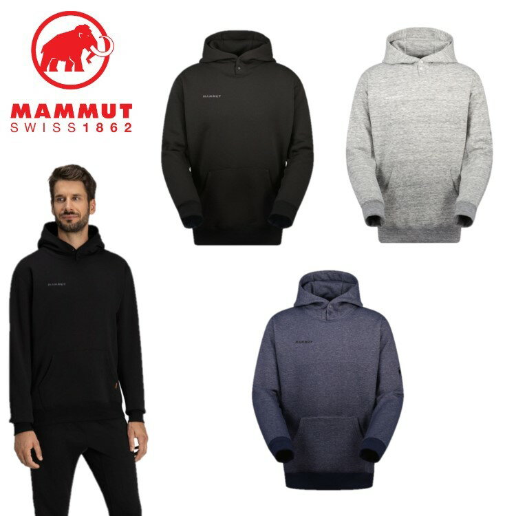 24春夏 MAMMUT マムート メンズ レディース (ユニセックス) Mammut Essential ML Hoody AF 1014-05570 ..