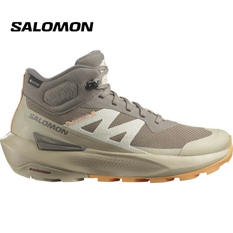 24秋冬 サロモン Salomon レディース ELIXIR ACTIV MID GORE-TEX L474572 防水 ゴアテックス 登山靴 トレッキングシューズ ミッドカット ミドルカット アウトドア キャンプ サロモンスニーカー