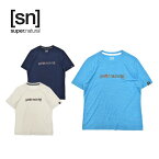 24春夏 [sn] super.natural (エスエヌ スーパーナチュラル) レディース [SN] W SUPER.NATURAL ART × HONAMI TSUBOI × アート Tシャツ SNWJ10193 坪井保菜美 半袖 ストレッチ 抗菌防臭 通気性 ヨガ フィットネス 普段着 メリノウール